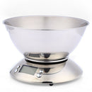 Stainless Steel Kitchen Scale 5kg/1g Electronic Scale Kitchen Food Balance