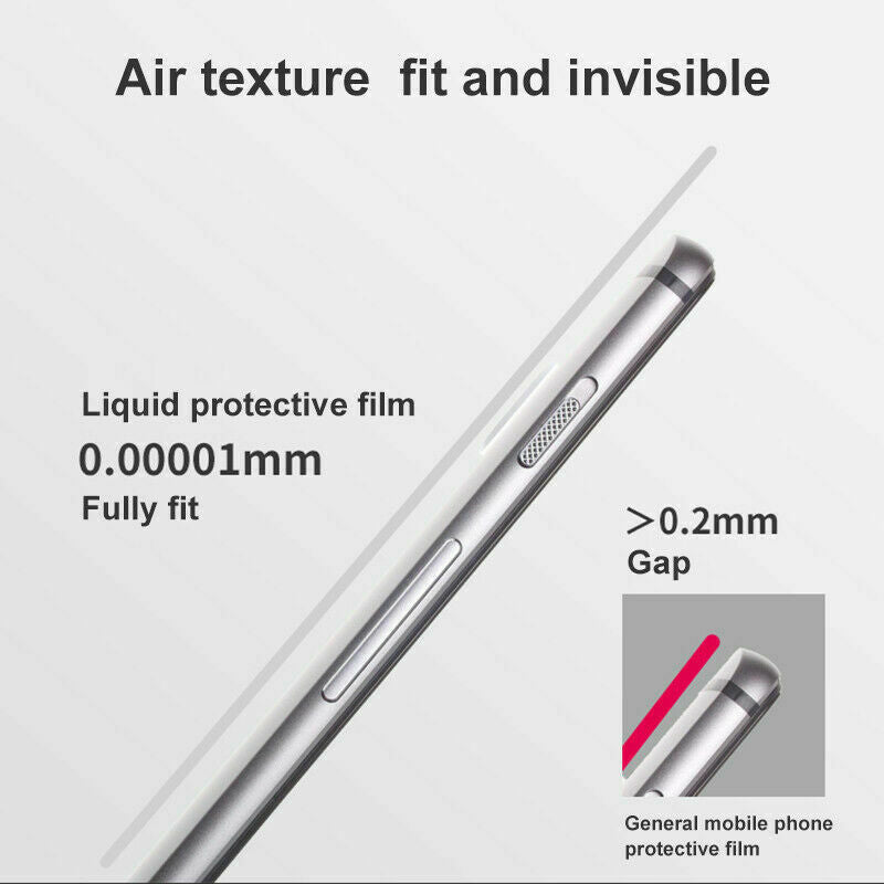 Nano Liquid Screen Protector Film Scratch Resistant 9H Hardness for Cell Ph Y5W0