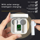 Mini Ture Wireless Stereo Solar Charging Bluetooth 5.0  Earphone Headset
