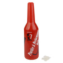 Cocktail Wine Drink Shaker Flair Bartender Practice Training Bottle-Red