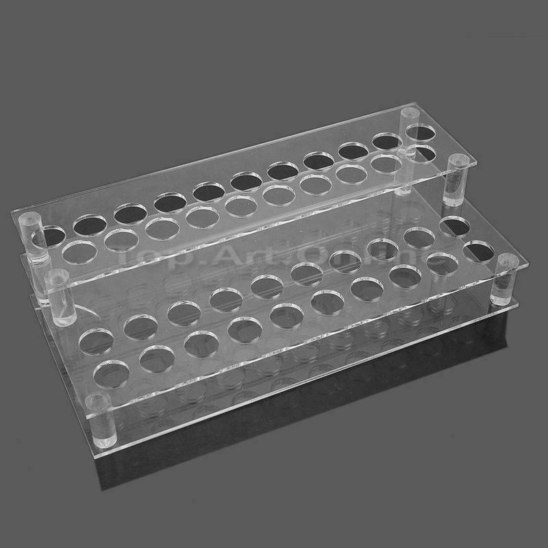 41 Holes Double-layer Makeup Cosmetic Storage Holder Case Display Stand Lipstick