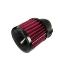 Universal Black Motorcycle Air Cleaner Intake Filter For Bobber Chopper Cruiser
