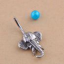 New Elephant Navel Belly Button Rings Steel Belly Bars Piercing Body Jewe JR