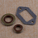 Cylinder Muffler Gasket & Oil Seal Kit fit for Stihl 034 036 MS360 Chainsaw Carb