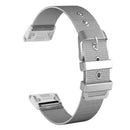 Milanese Stainless Steel Watch Band Strap w/Case For Garmin Fenix 5X F3 F3HR