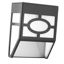 Wall Mounted Solar LED Lights for Outdoor Garden Path Landscape Fence Lamps