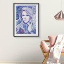 5D DIY Special Shaped Diamond Painting Beauty Cross Stitch Mosaic Craft Kit