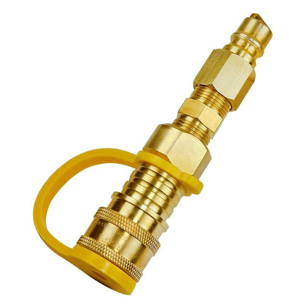 3/8 Inch Natural Gas Quick Connect Fittings,Lp Gas Propane Hose Quick Disco M7L4