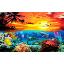 Full Round Drill 5D DIY Diamond Painting Undersea World Embroidery (W492)