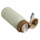mini Stainless Steel Big belly thermos bottle(beige)280ml J6Q3