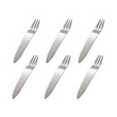 6pcs Fruit Forks Stainless Steel Western Food Flatware Salad Tableware fo ONG