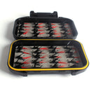 40Pcs Trout Fly Fishing Flies Dry Lure Lures   Baits Hooks with Fly Box H