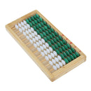 Wooden Framed 9-bead 11 Digits Abacus Counting Frame Kids Math Education U7L7