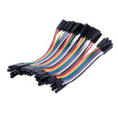 5X 40pcs 10cm Female To Female Dupont Wire Jumper Cable for Arduino Breadbo S3K4