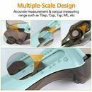 Adjustable Measuring Cups and Spoons Sets 2 Pcs Multi-US Scoop Markings J0B2