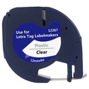 7 Pack 91201 Compatible Dymo Letratag Tape 12Mm 91330 16952 91331 91332 Mix