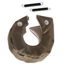 Glass Fiber T3 Turbochargers Heat Shield Blanket Turbocharger Cover Wrap With