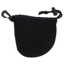 Black Neoprene Soft DSLR Camera Lens Small Bag Pouch for Canon Sony Nikon Pentax