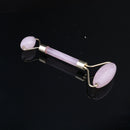 natural rose quartz facial massage crystal stone body jade massager beauty FT