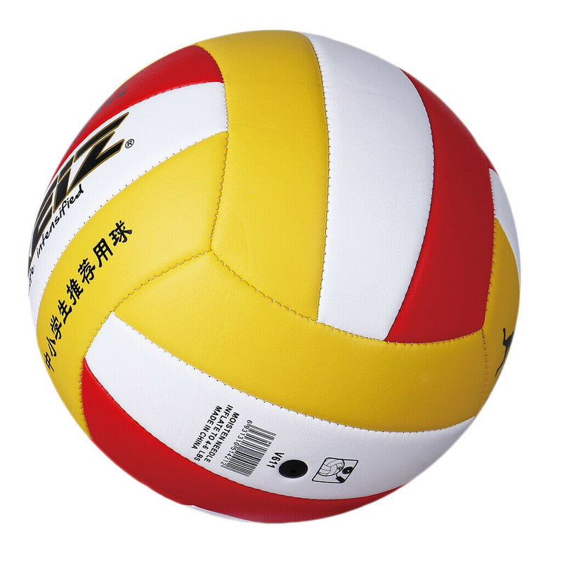 Official Volleyball Size 5 PU Leather Soft Touch Indoor Outdoor Training