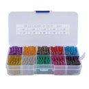 100 Packs Mini Auto Car Vehicle  Fuses Assorted Kit 3A 5A 10A 15A-40A