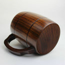 Wood Wood Mug Beer Milk Coffee Drink Cup Wedding Gift R3N1