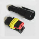 20 Set 2 Pins Car Waterproof Electrical Connector Plug with 18 AWG Wire Marine