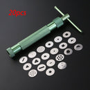 20pcs Sugar Paste For Clay Fimo Extruder Craft Gun Cake Sculpture Decoration AU