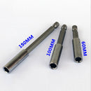 60/100/150mm Magnetic Screwdriver Extension Bit Quick Release 1/4 Hex Shankã€NME