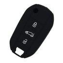 Car Key Protive Cover Holder for BUICK Flip Folding Remote Key Fob Black