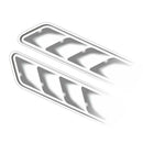 1 Pair Car Styling Stickers Decorative Air Flow Intake Hood Fender Decals