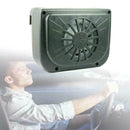 Solar Powered Car Exhaust Fan Air Vent Cool Fan Auto Cooler I2S6 O5K1