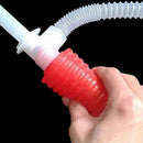 Useful Car Manual Hand Siphon Pump Hose Gas Oil Liquid Syphon Transfer Pum RLJ