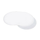 72Pcs Round Paper Silicone Oil Non-Stick Baking Papers Pad Mats White Dia 16cm