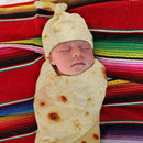 Burrito Baby Blanket Flour Tortilla Swaddle Blanket Sleeping Swaddle Wrap H F9L1