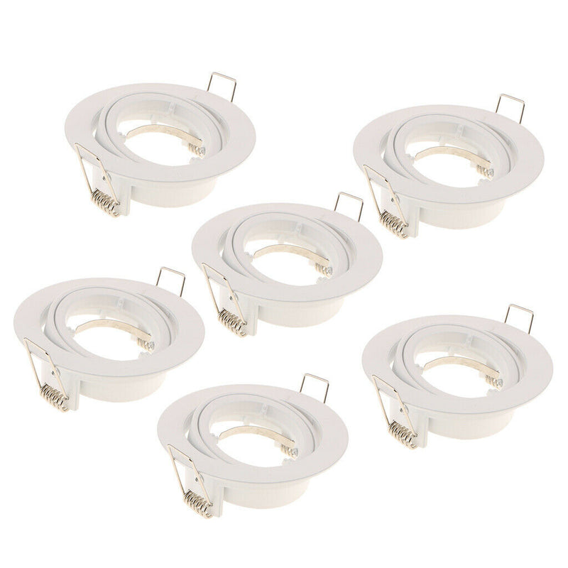 6-Pack MR16 / GU10 Ceiling Downlight LED Replacement Light Holder Bracket