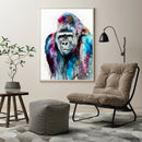 Painting By Numbers Kit DIY Chimpanzee Hand Painted Canvas Oil Art Picture