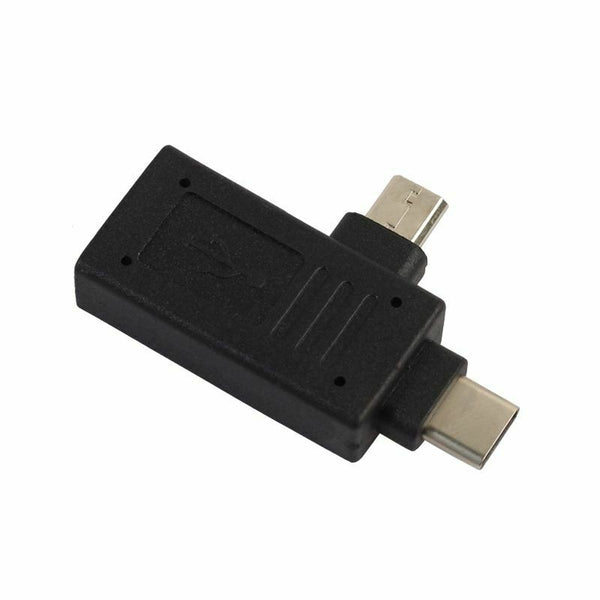 2-in-1 Micro-USB 3.0 & USB 3.1 Type-C USB OTG Adapter, OTG Data Hub Convert C1H3