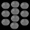 10Pcs Disposable Sterile Lab Cell/Plant Tissue Culture Dish& Lid 50mm