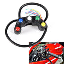 Motorcycle button 5 button pushbutton 7/8 "handlebar / light / switch MEB Kw