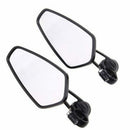 2 Pcs Motorcycle Rear View Handle Bar End Side Rearview Mirrors 7/8