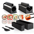 Sushi Making Kit 11 Pieces Plastic Sushi Maker Tool Sushi Rice Roll Mold