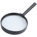 75mm Black Portable Magnifying Glass Magnifier for Reading