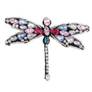 Beaded Crystal Dragonfly Badge Applique Patch Sew on Patch Sewing Accessory