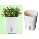 3-piece Self Watering Planter Flowers Pots W/