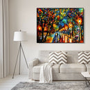 Painting By Numbers Kit DIY Romantic Stroll Canvas Oil Art Picture Craft
