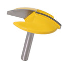 Industrial Small Bowl Router Bit,1.65" Radius,1-3/4" Wide,1/4" Shank