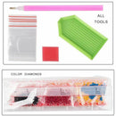 DIY 5D Diamond Painting Kit black cat Crystal Full Diamond Rhinestone Paint