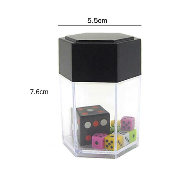 Big Explosive Dice Colorful Plastic Dice Toys for Magic Trick Prank Props #gib