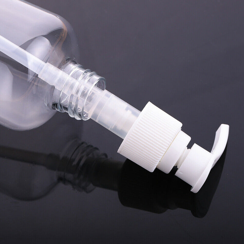 Portable Transparent Empty Spray Bottle Refillable Lotion Container (250ml)